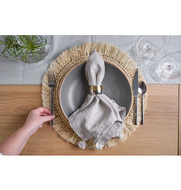 Tassel Napkin - Moonstruck, Set of 6