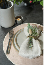 Willa Woven Placement - Pink