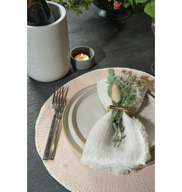 Willa Woven Placement - Pink