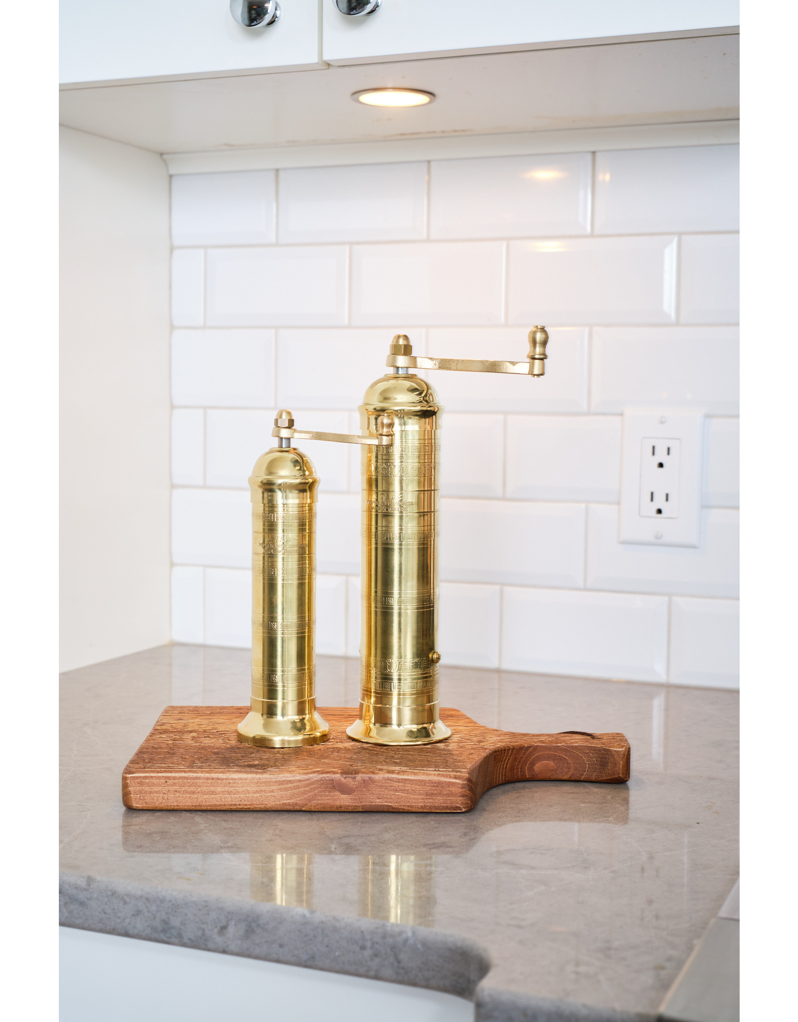 10" Atlas Brass Pepper Mill