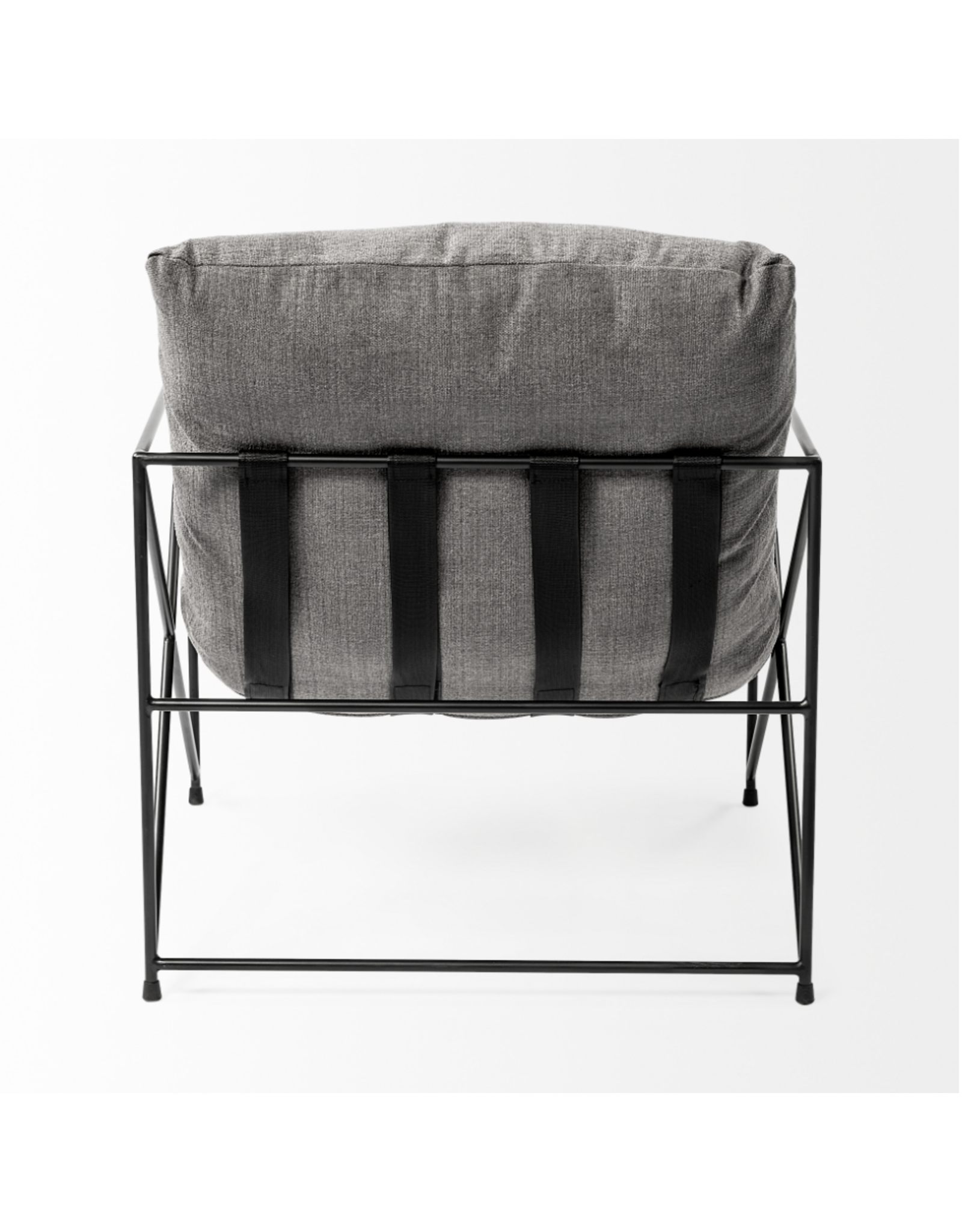 Leonidas Accent Chair, Grey