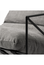 Leonidas Accent Chair, Grey