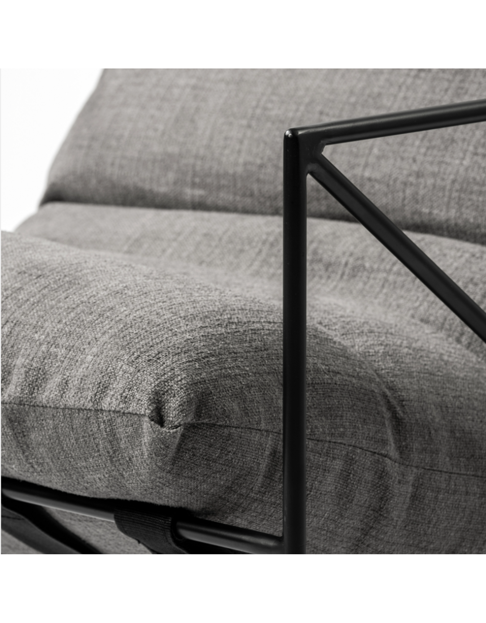 Leonidas Accent Chair, Grey