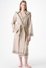 Bliss Turkish Towel Robe - Sand - L/XL