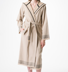 Bliss Turkish Towel Robe - Sand -S/M