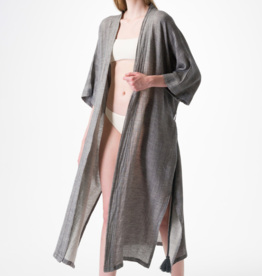 Luna Robe Cover-up  - Grey