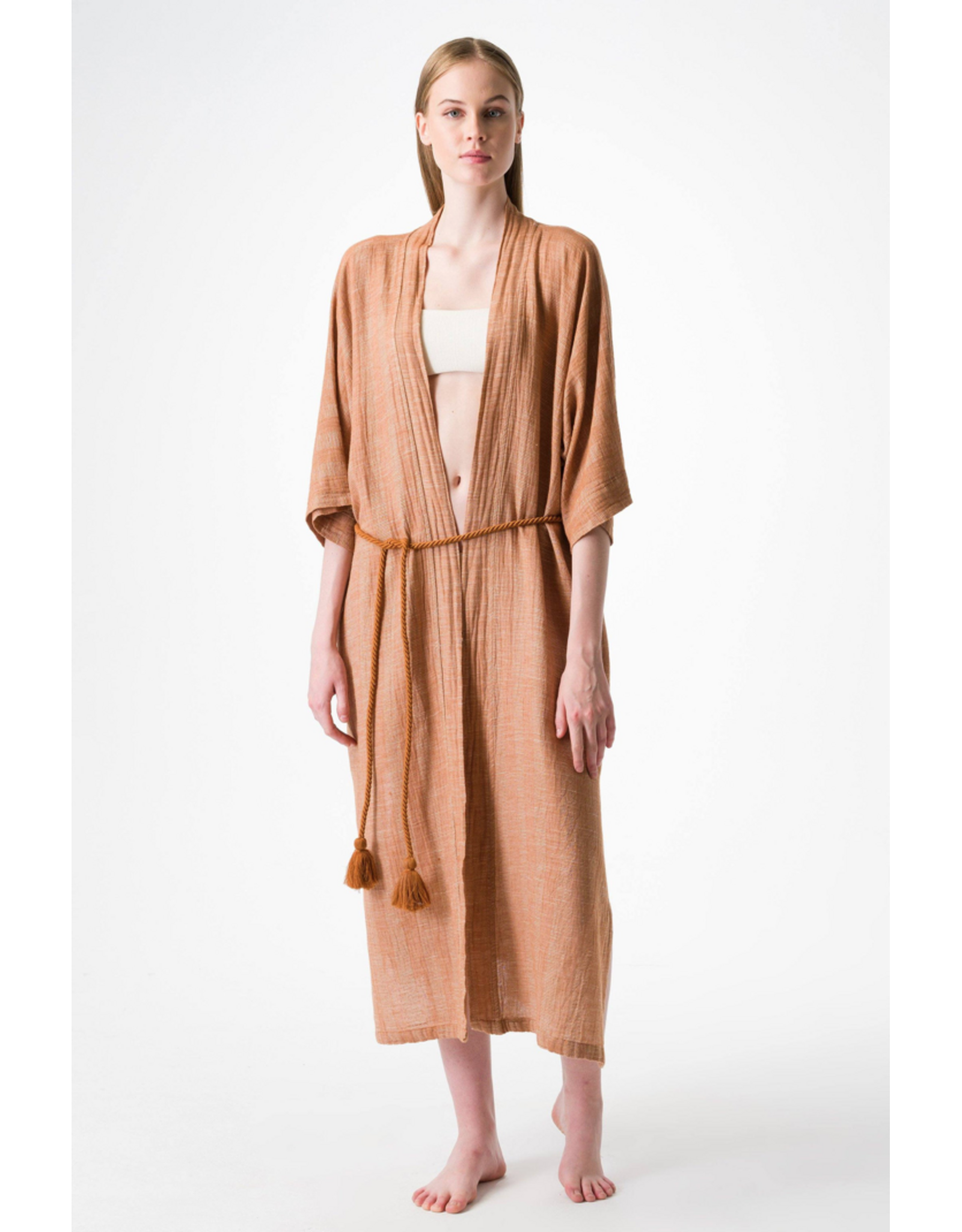 Luna Robe Cover-up  - Tobacco