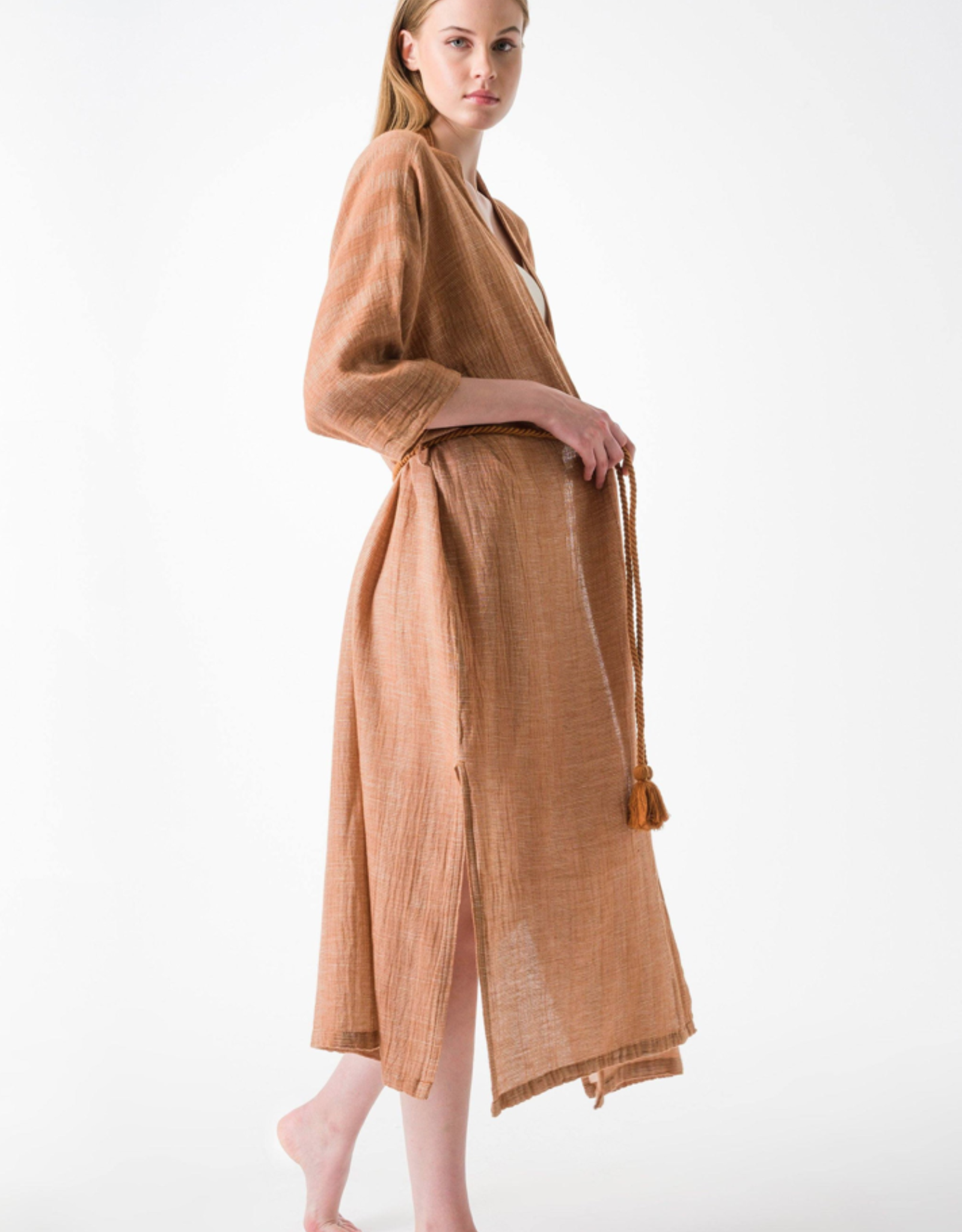 Luna Robe Cover-up  - Tobacco