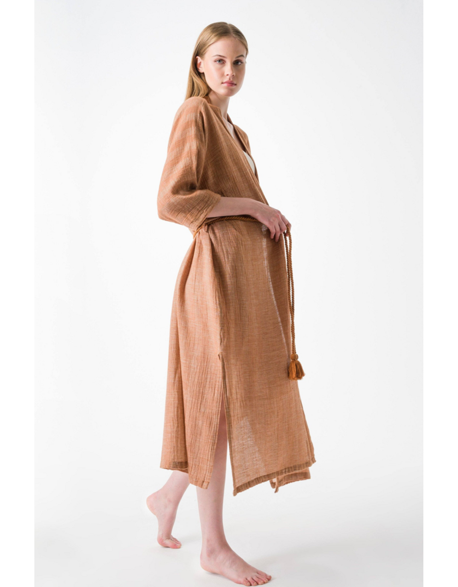 Luna Robe Cover-up  - Tobacco