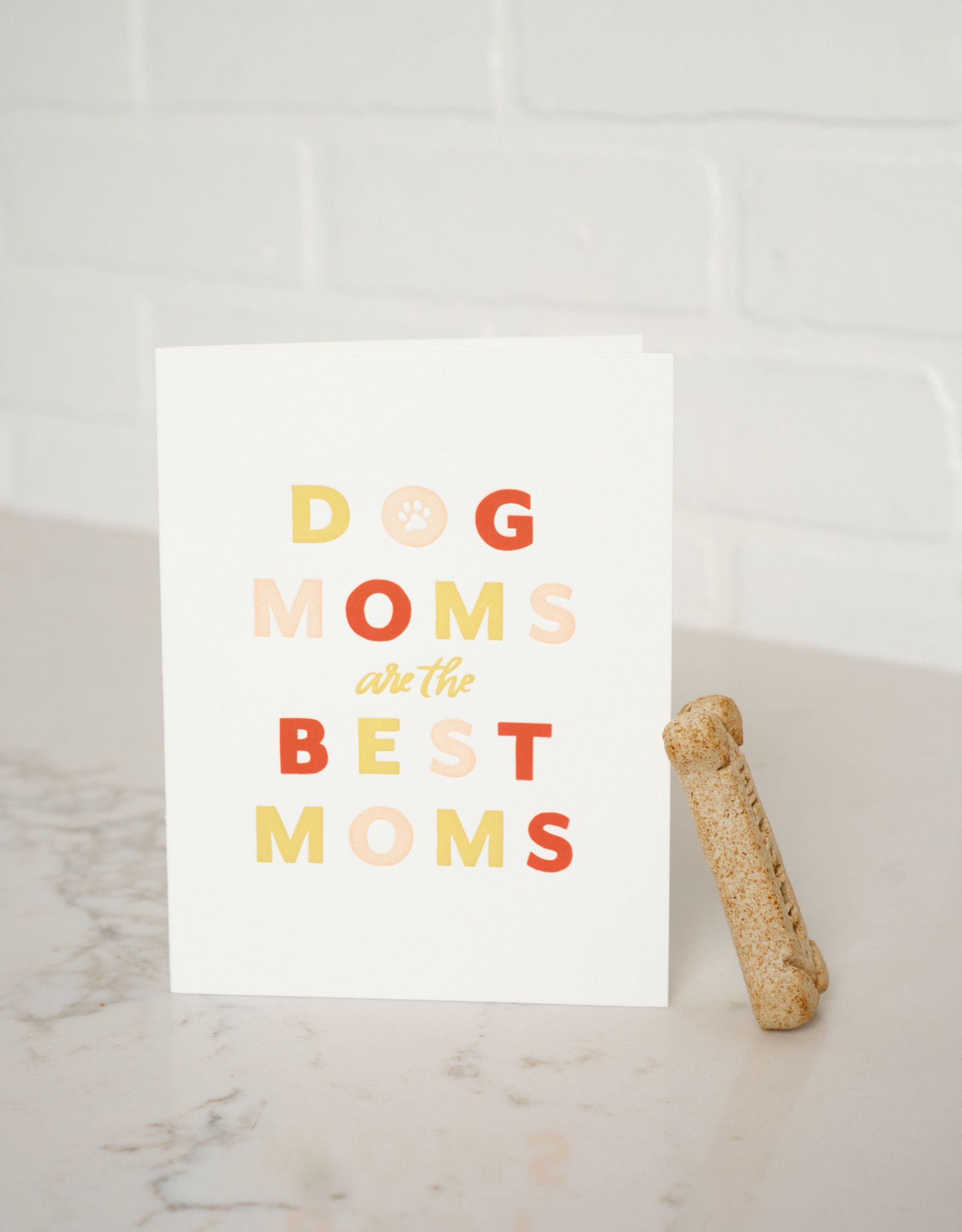 Dog Mom Best Mom Card