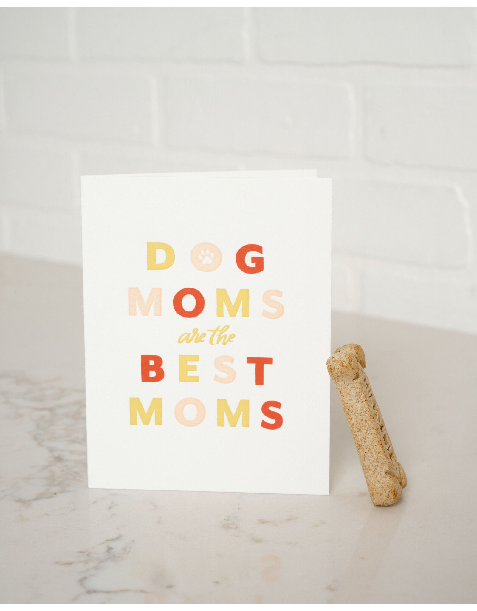 Dog Mom Best Mom Card