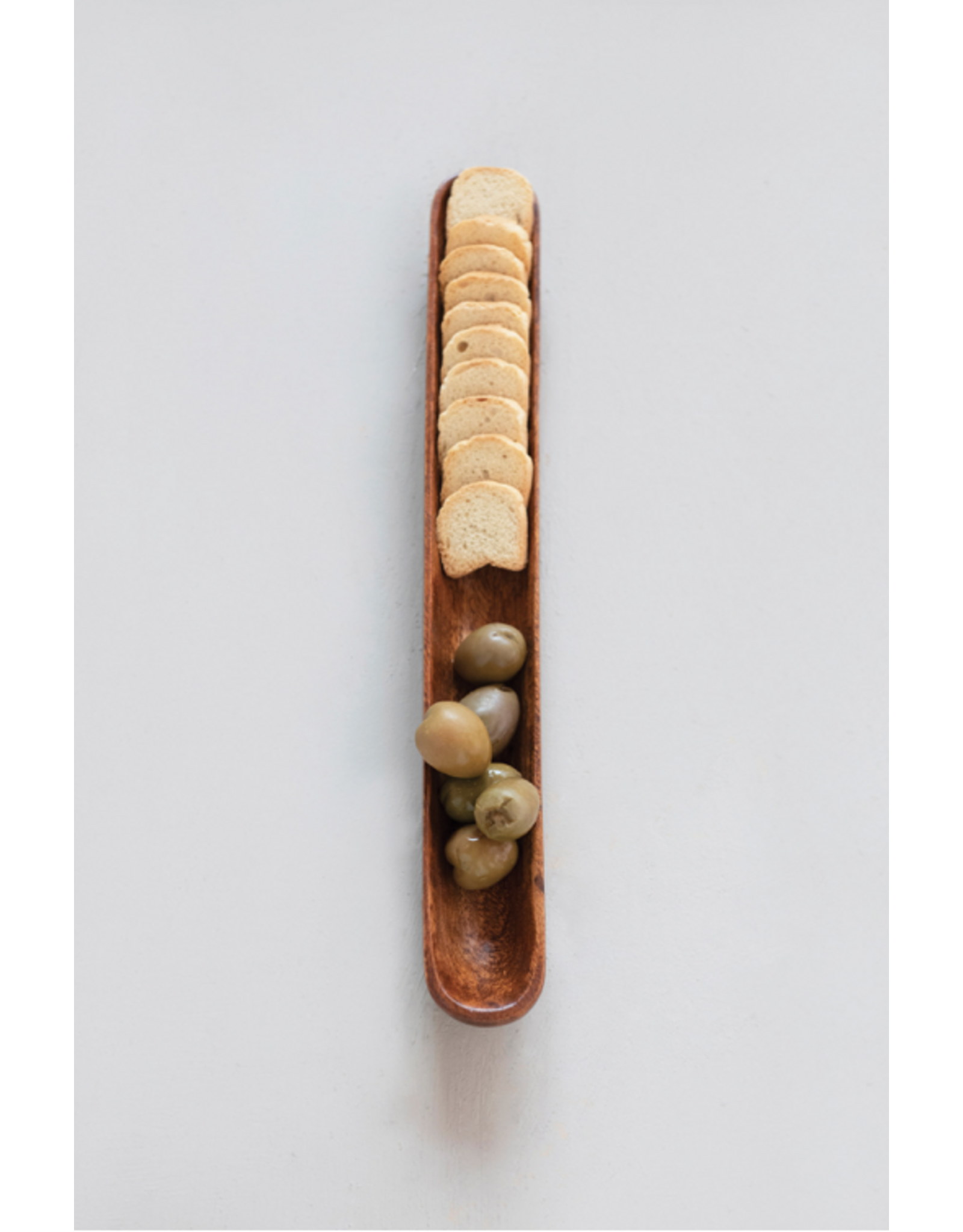Acacia Wood Olive Boat
