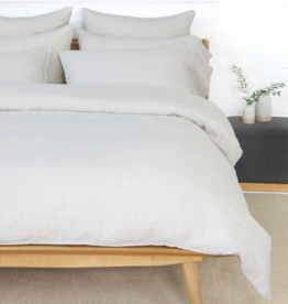 Parker King Duvet Set in Flax