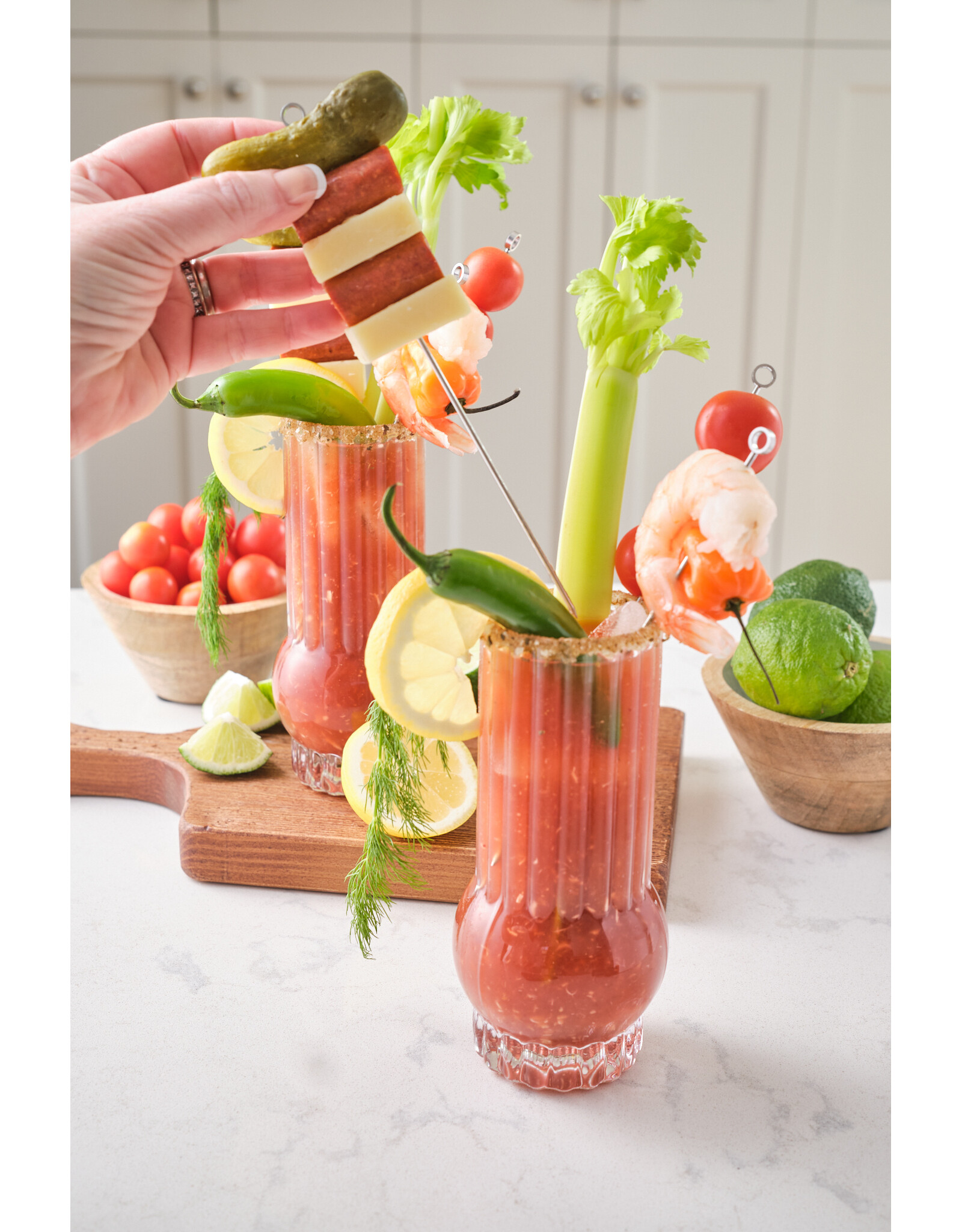 Deco Crystal Highball Glass
