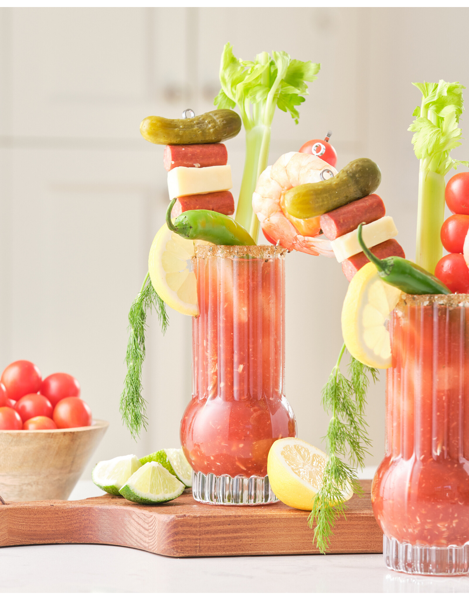 Deco Crystal Highball Glass
