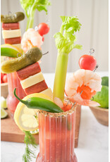 Deco Crystal Highball Glass