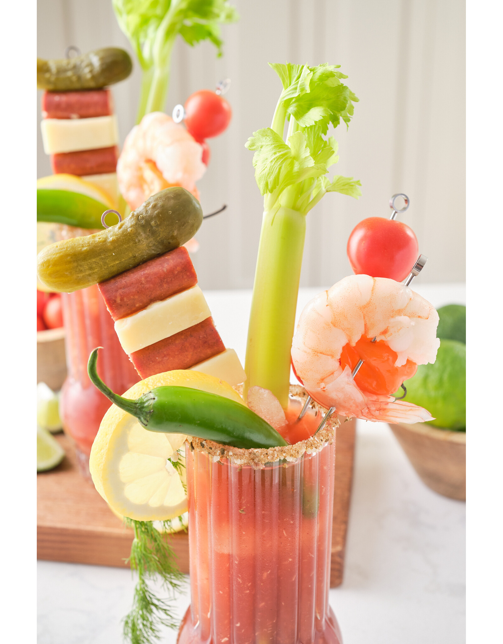 Deco Crystal Highball Glass