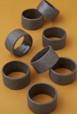 Stoneware Napkin Ring, Slate