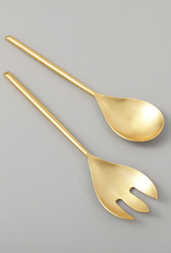 Matte Gold Serving Set