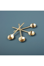 Thin Mini Spoon, Gold
