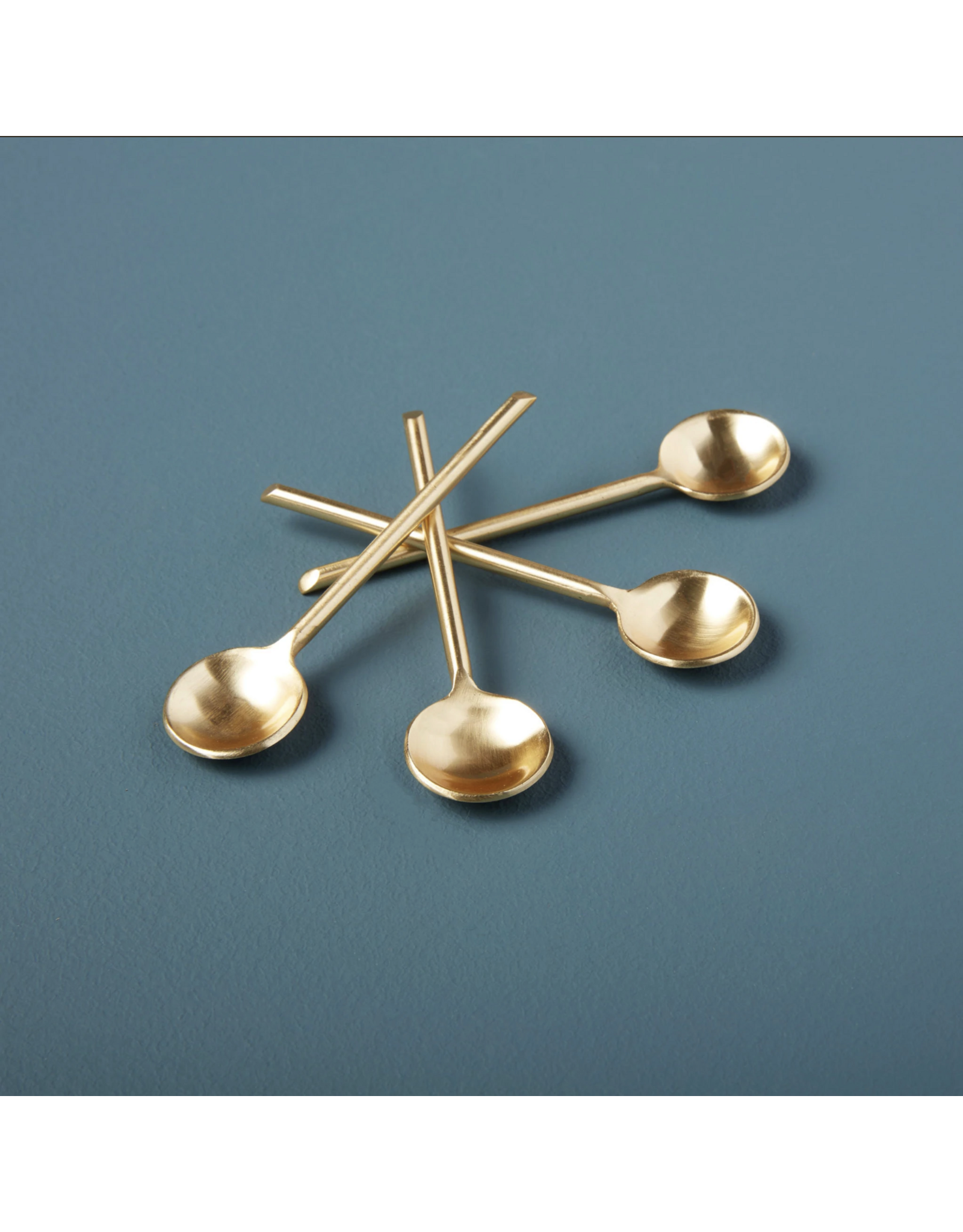 Thin Mini Spoon, Gold