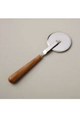 Teak & Stainless Pizza Wheel