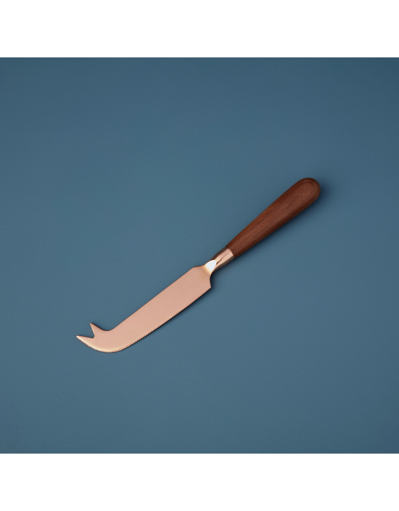 Copper & Teak Cheese Knife