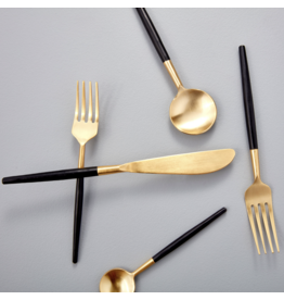 Black & Gold Flatware