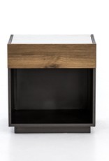 Holland Nightstand - Grey Lacquer