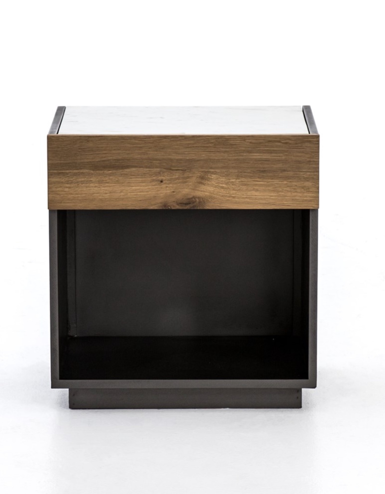 Holland Nightstand - Grey Lacquer