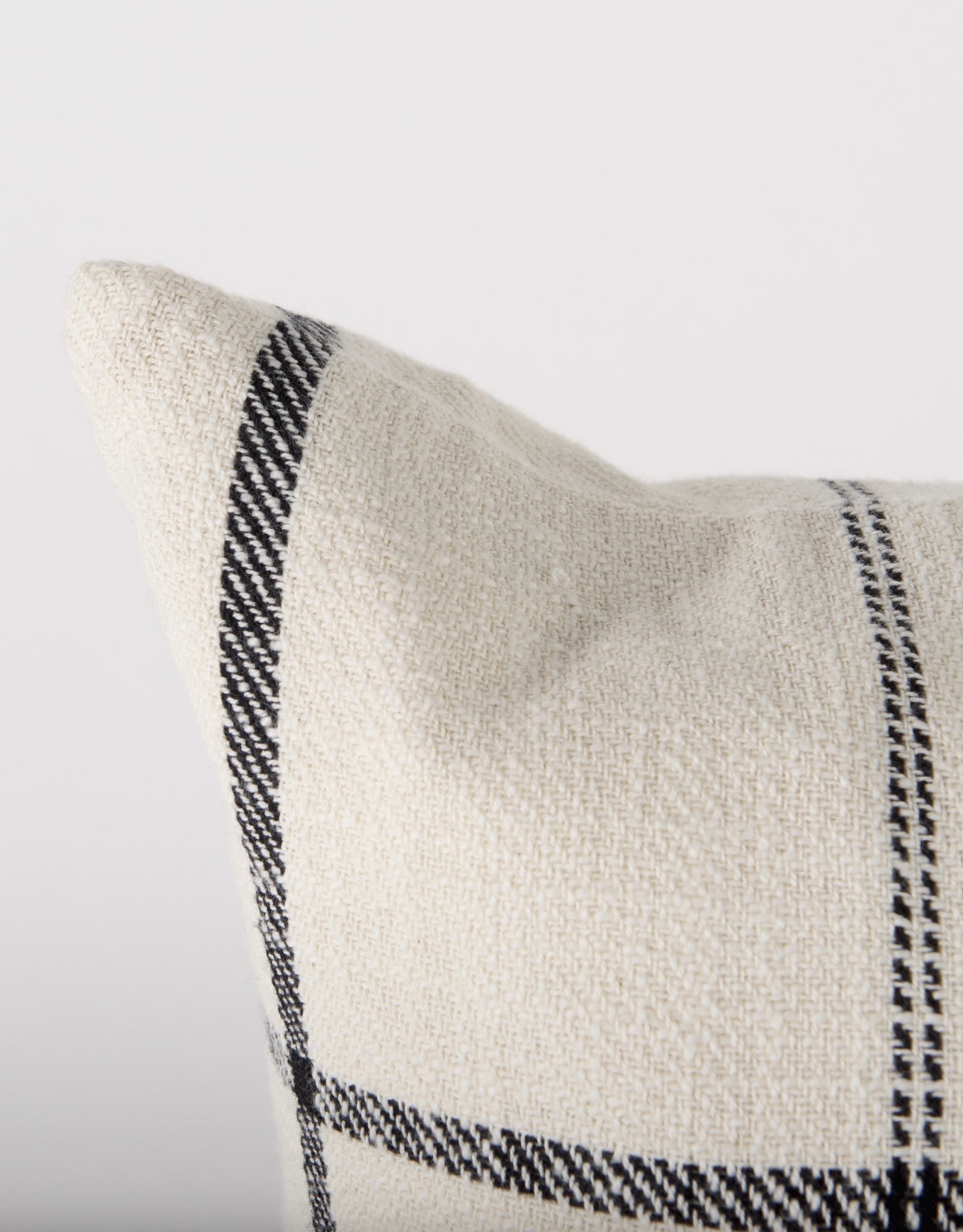 Susan Cream With Black Details Decorative Pillow