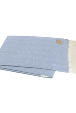 Chambray Italian Herringbone Throw 51" X 67"