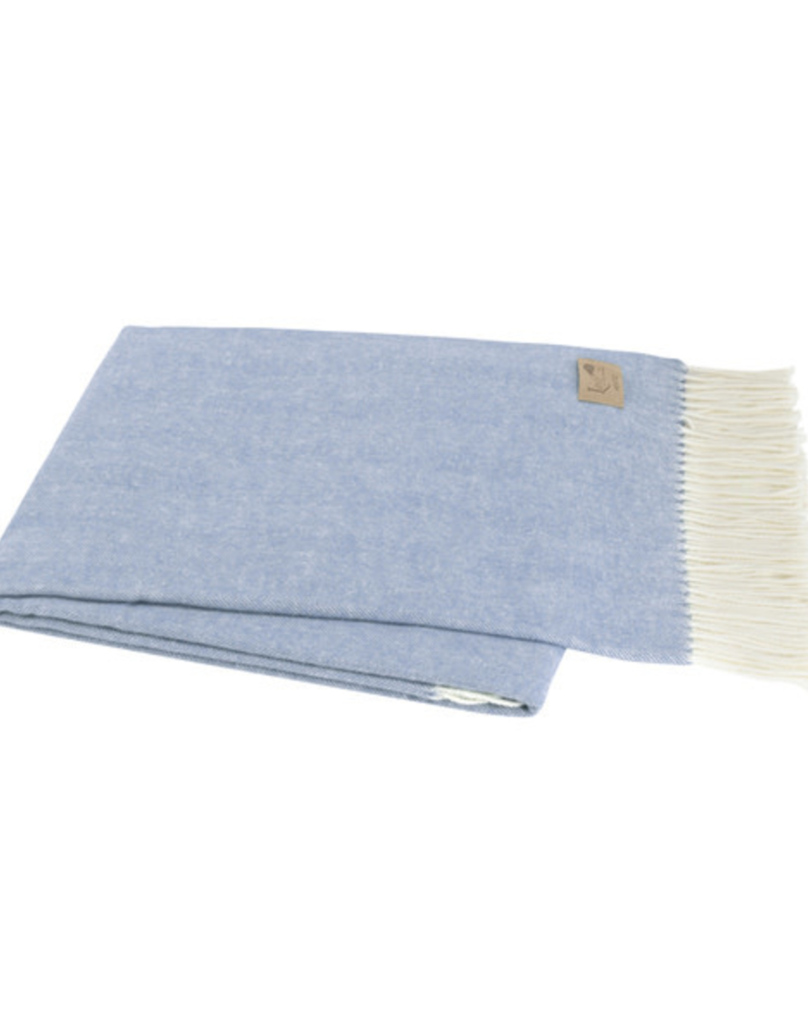 Chambray Italian Herringbone Throw 51" X 67"