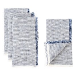 Linen Napkins- Stripe  S/4