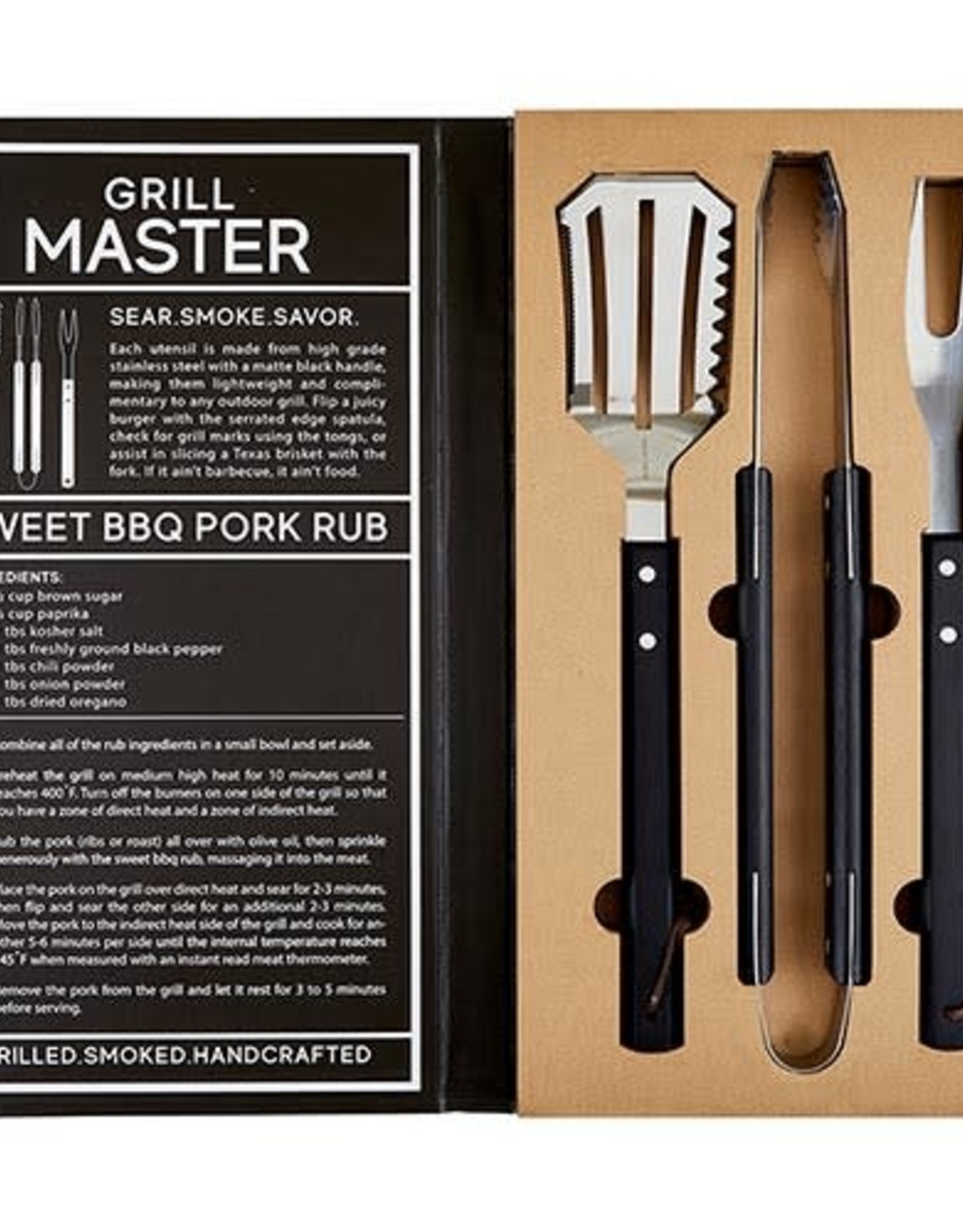 Grill Master BBQ Tools Book Box