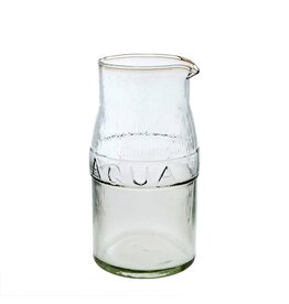 Glass Aqua Pitcher