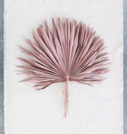Dried Palm Leaf, Pink