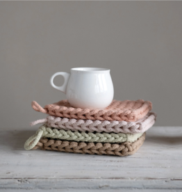 Cotton Crocheted Pot Holder