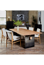 Aya Dining Chair in Savile Flax