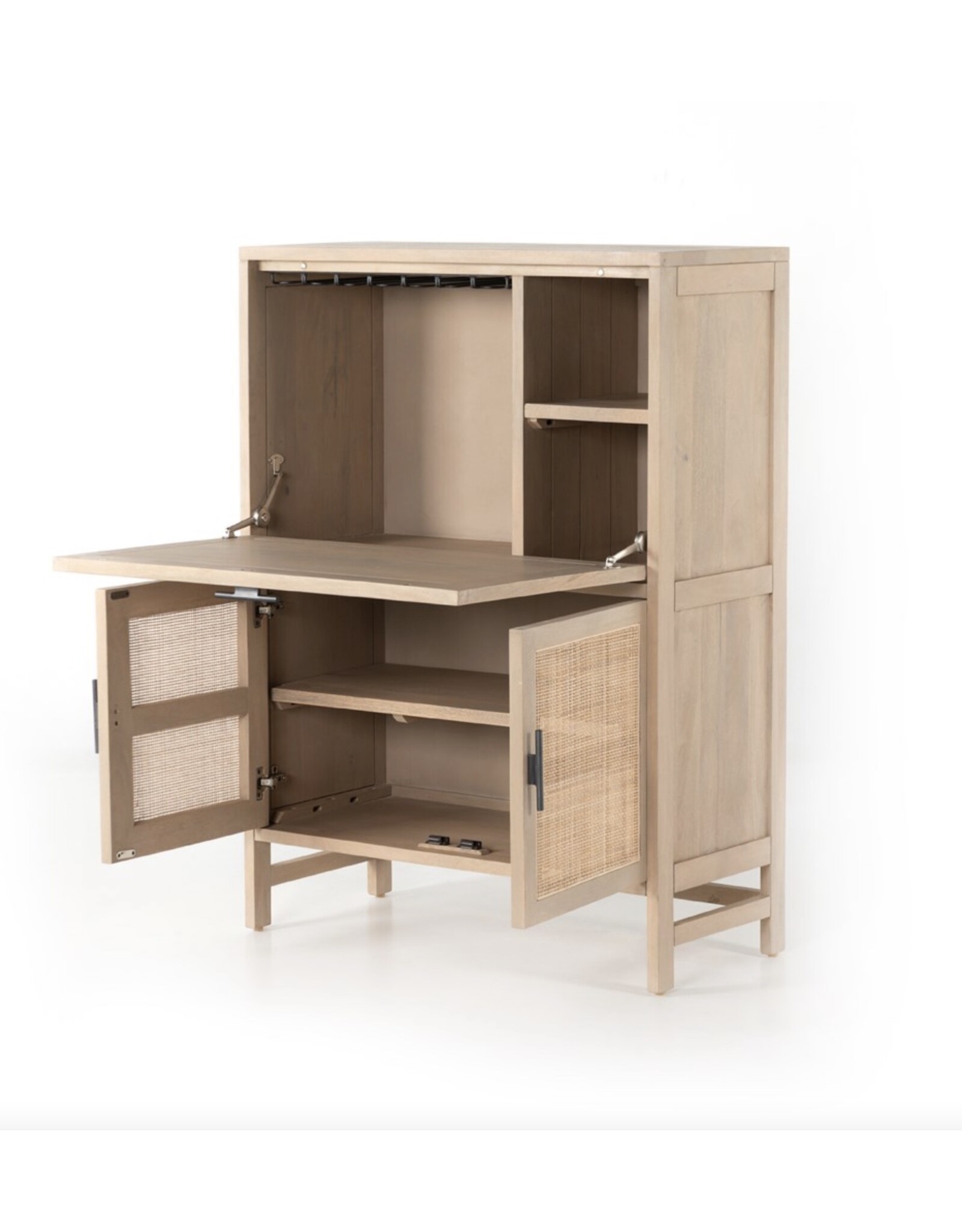Caprice Bar Cabinet in Natural Mango
