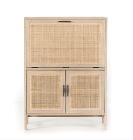 Caprice Bar Cabinet in Natural Mango