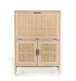 Caprice Bar Cabinet in Natural Mango