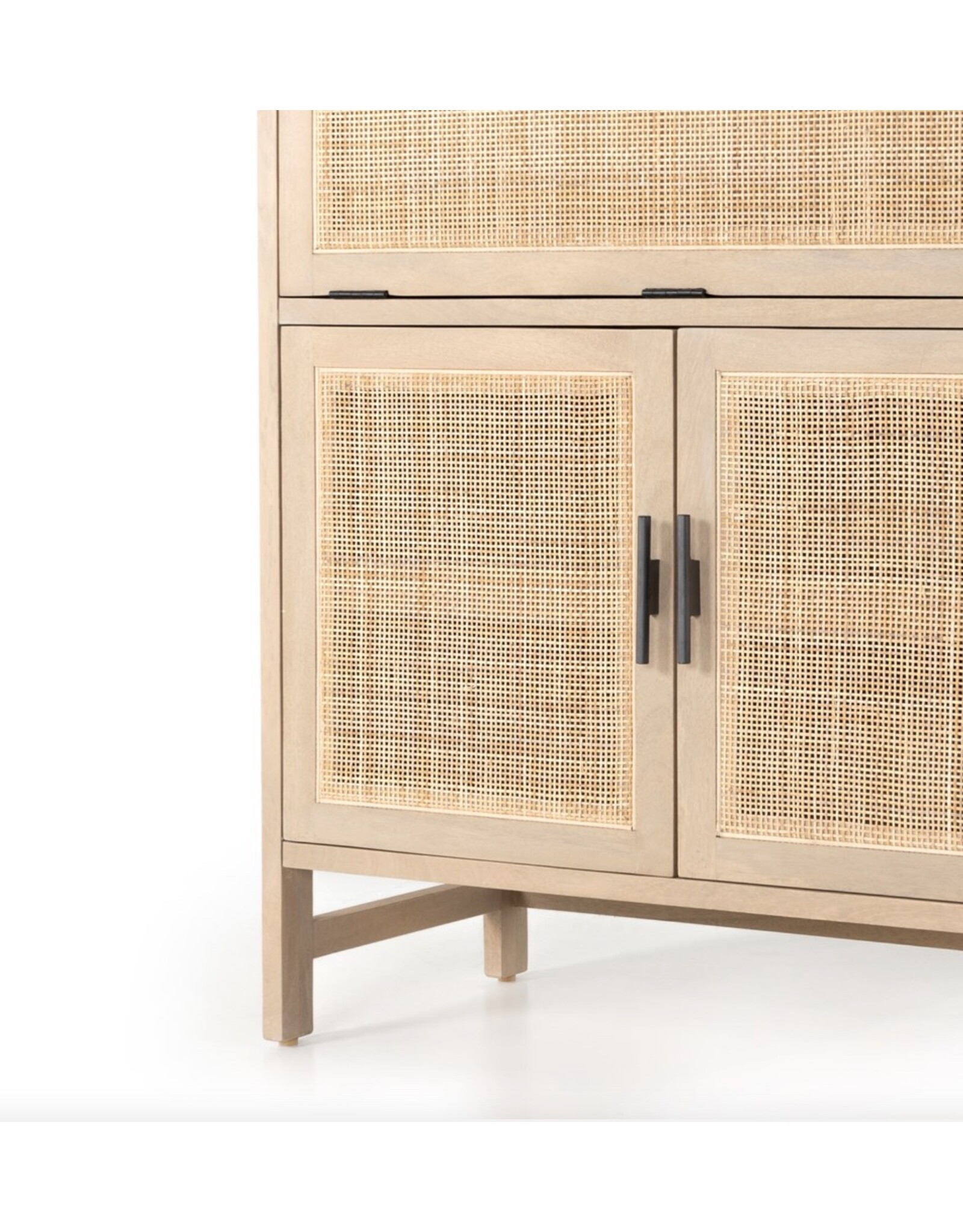 Caprice Bar Cabinet in Natural Mango
