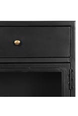 Shadow Box Cabinet, Small - Black