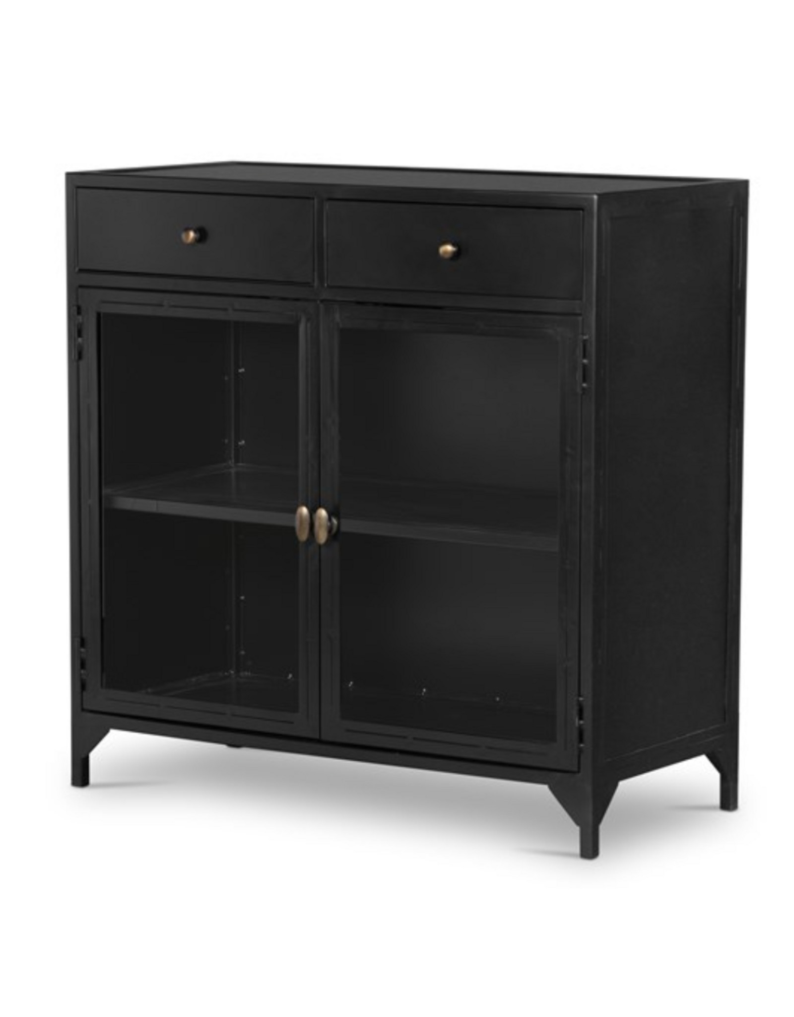 Shadow Box Cabinet, Small - Black
