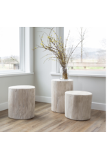 Nova Wide 18" Stump in White