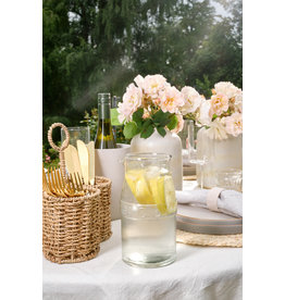 Glass Aqua Pitcher