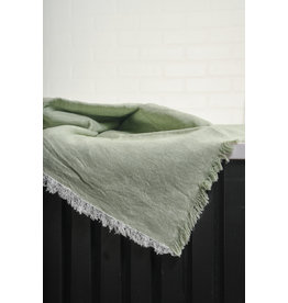 Linen Blend Tablecloth - 60x94 Laurel