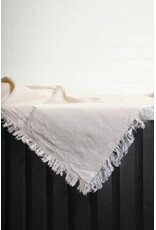 Linen Blend Tablecloth, Blush 60x94