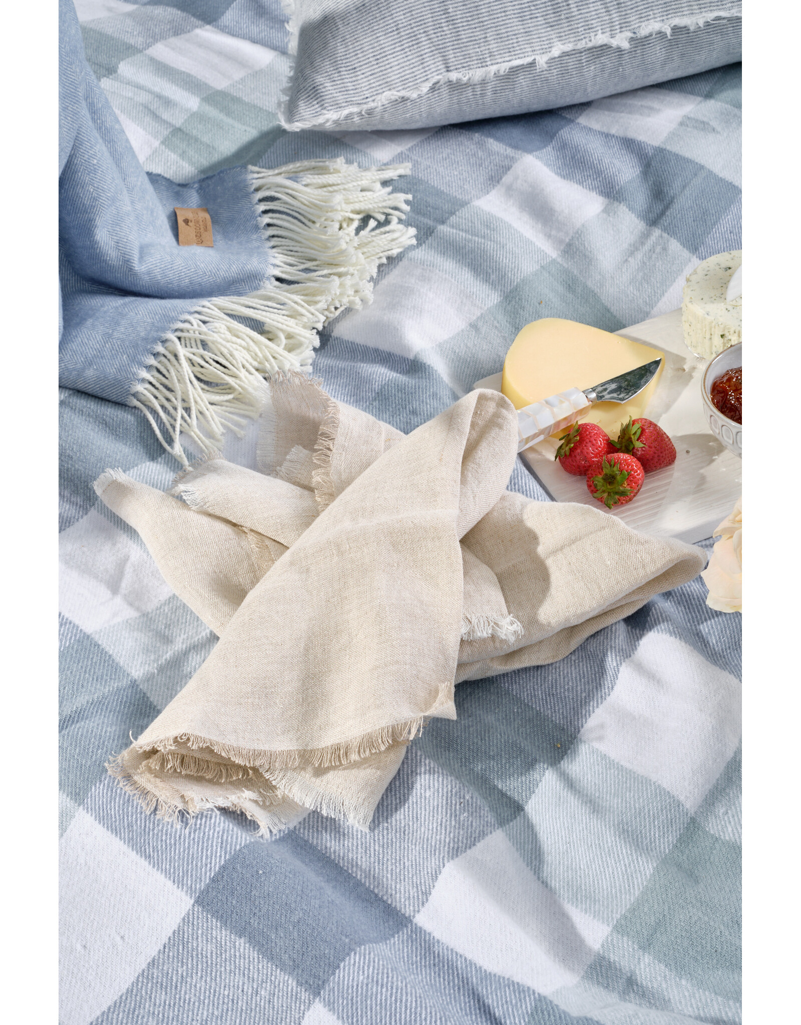 Linen Napkins- Chambray S/4
